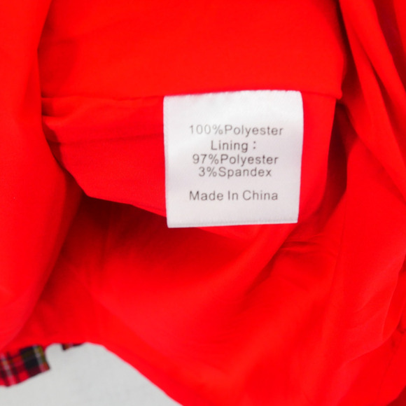 NEW Tuckernuck Women's Medium  Royal Stewart Tartan Palmerston Red Plaid Dress - Picture 11 of 13